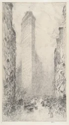 Washington születésnapja – Fifth Avenue & 23rd Street, 1916.