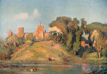 Egy ősi erőd Suffolkban, 1899