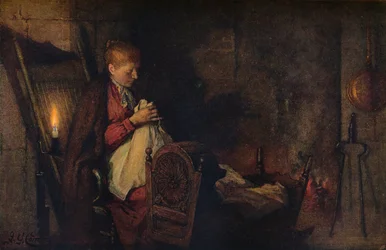 Working and Watching, c1899