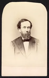 Azonosítatlan férfi portréja, 1860 körül.