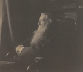John Ruskin, c. 1880-as évek.