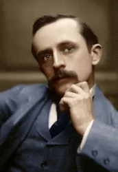 J.M. Barrie portréja, 1892 (fotó)