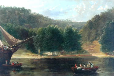 Tengerparti jelenet, 1835