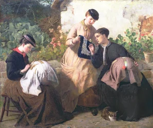 A Honiton Csipkemanufaktúra, 1869 körül