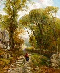 Séta az erdőben, 1872