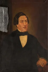 Moses Mills portréja