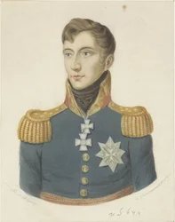 Vilmos holland király portréja