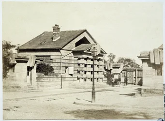 Barrière des fourneaux Vaugirard a „” les barriers de Paris”” fényképein, Gouviot