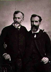 Emmanuel Benner (1836-96) és Jean Benner (1836-1906), a 
