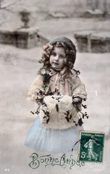 Francia képeslap, keltezés kb.