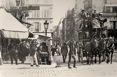 Place de Clichy, Párizs (f/w fotó)