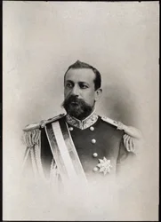 I. Albert monacói (1848-1922), monacói herceg portréja.