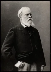 Alexandre Cabanel (1823-1889) francia festő portréja.