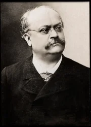 Charles Lecocq (1832-1918) francia zeneszerző portréja.