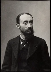Fernand Cormon (1845-1924) francia festő portréja.