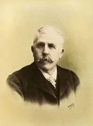 Georges Berger (1834-1910) bányamérnök, francia politikus portréja.