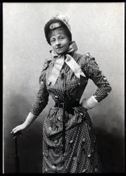 Gyp (1849-1932) francia író portréja.