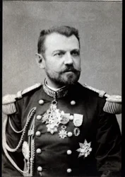 Henri Joseph Brugere (1841-1918) francia tábornok portréja.