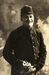 Polin (1863-1927) portréja, komikus, a francia zeneterem sztárja.