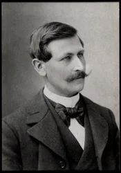Victor Margueritte (1866-1942) francia író portréja.