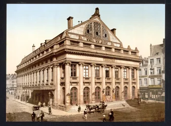 The Theatre, Lille, Franciaország, kiadás 1895 körül