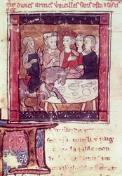 4697 Fr. 110 f.405 Galahad jön Arthurhoz, 1250-80 körül (lásd még: 151821)