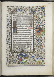 Add hozzá Ms 18850 f.285r Book of Hours (The Bedford Hours) c.1410-30 (tinta, szín és arany pergamen)