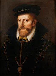 Gaspard de Coligny admirális, francia kálvinista, államférfi és tiszt, akit Szent Bertalan éjszakáján gyilkoltak meg …