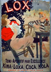 Lox, Toni-Aperitif Par Excellence, Párizs hirdetése