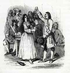 A mérgek ügye (metszet) 1846