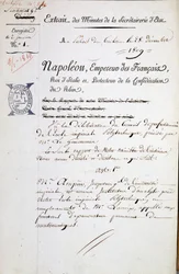 André Marie Ampère Napóleon kinevezése a Polytechnique felügyelőjévé – Kötelező megemlítés: Archívum a Bibl. az Ecole Polytechnique-től