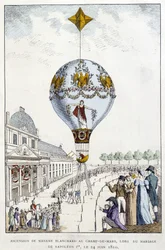 Madame de Blanchard mennybemenetele a Champs-de-Mars-ra, Napóleon esküvőjén június 1-én, június 24-én