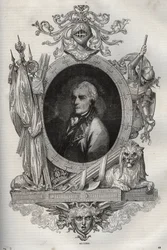 Joseph Alvinczi báró (Alvinczy von Borberek) (1735-1810), osztrák tábornok - Új Nemzeti Enciklopédia, Maurice La Charest műve - 1870