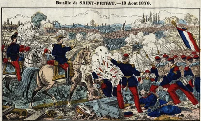 A Saint-Privat csata augusztus 18-án