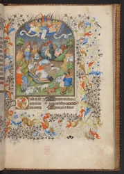 Book of Hours, Add MS 32454 f.32r, Franciaország