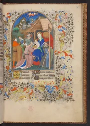 Book of Hours, Add MS 32454 f.35r, Franciaország