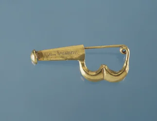 Pompei stílusú bross, Caroline Murat (arany)