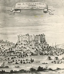 Chinon vára és városa