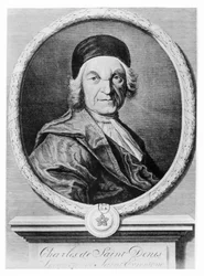 Charles de Saint-Évremond (metszet)