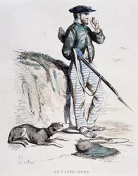 19. századi parti őrség, Soubon