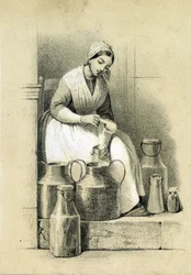 Dairy, Franciaország, v.1855