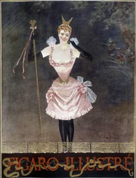 Táncos – a „” Figaro Illustrated” borítója, n.d.