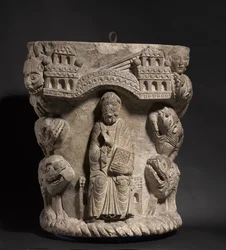 Daniel az oroszlán barlangjában, 1125-1150 körül