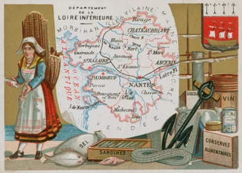 Loire Inferior Tanszék Nyugat-Franciaországban