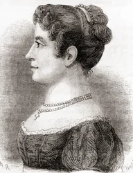 Élisa Garnerin, a "Les Merveilles de la Science" című, 1870 körül megjelent kötetből (litográfia).