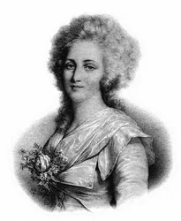 Franciaország Erzsébet (litho)