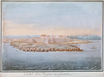 Elmina kastély, Guinea (wc papíron)