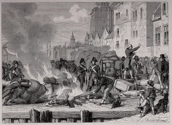 English goods sold or brulees because of the continental blockade imposed on Great Britain by Napoleon