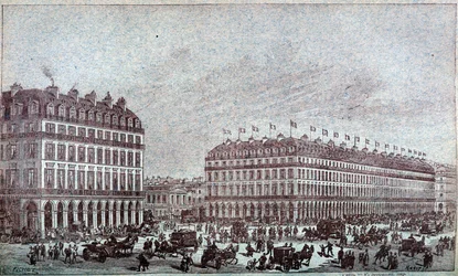 A Louvre áruházak külső képe