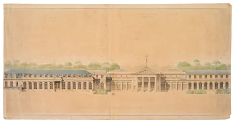A Chateau de Neuilly homlokzata